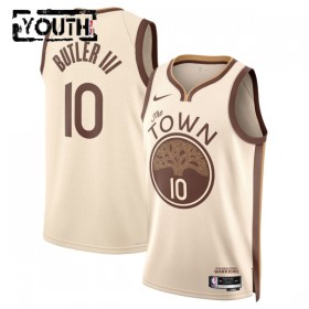 NBA Børn Trøje Golden State Warriors Jimmy Butler III 2025-26 Nike City Edition Hvid Swingman